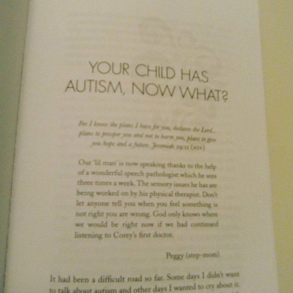 Book Autism is a Blessing by Patty Corrigan Myers Signed True story Non-Fiction - Picture 6 of 9